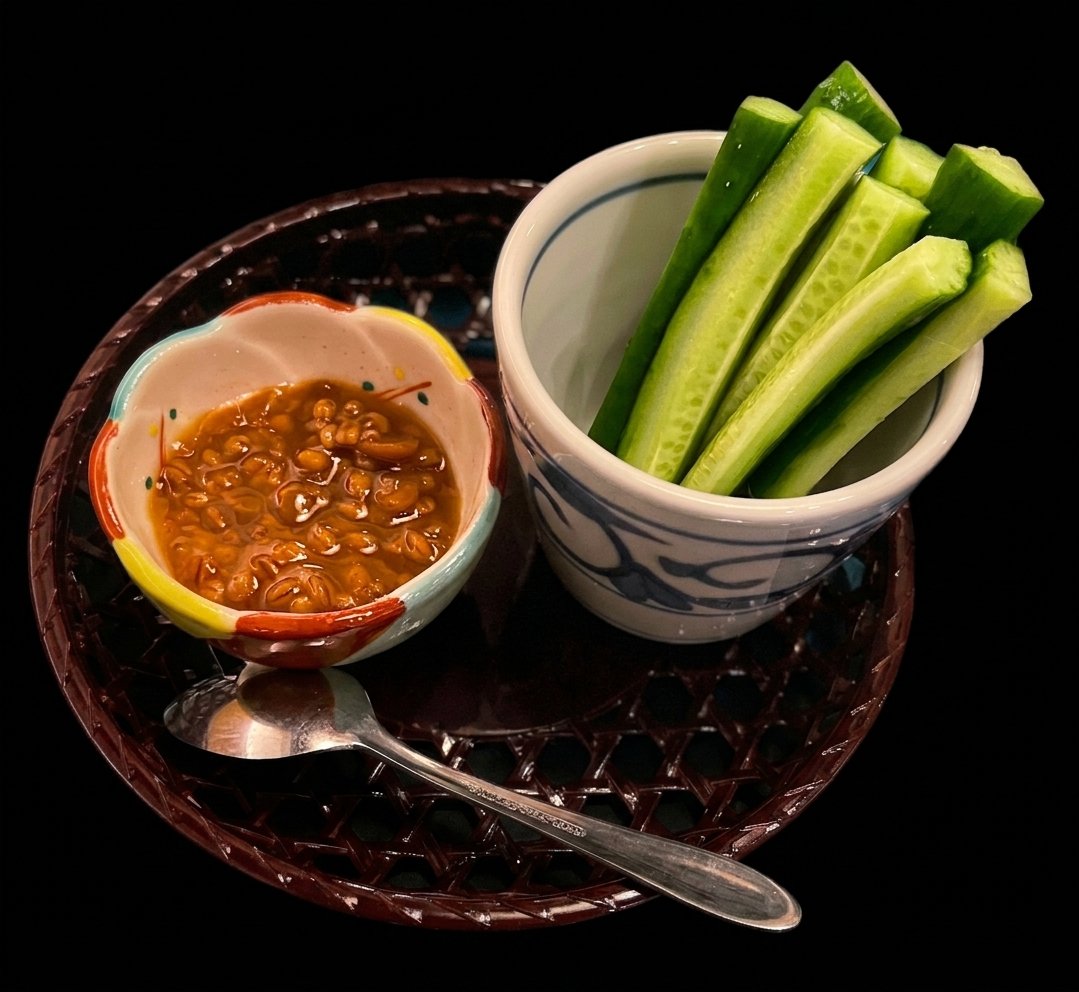 もろきゅう / Cucumber with miso