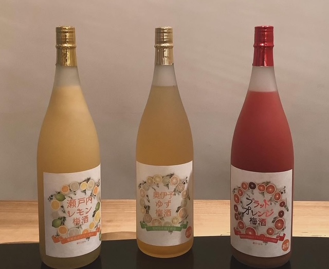 梅酒シリーズ / Plum wine lineup